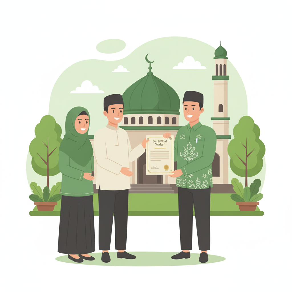 Akta Ikrar Wakaf Massal Kec. Sidoarjo