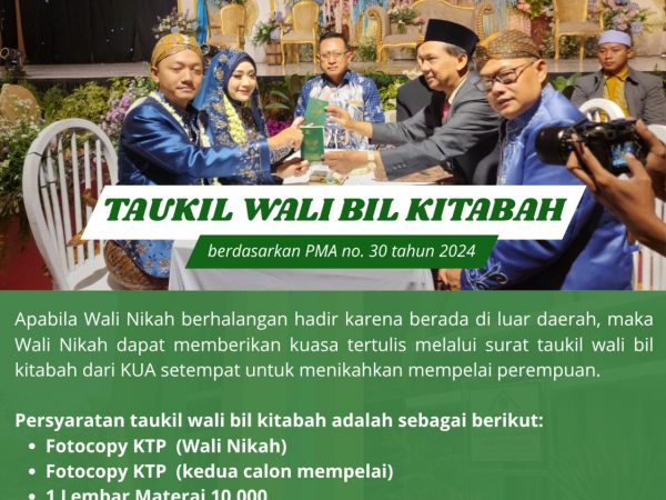 Taukīl Wali Bil Kitābah: Solusi Jika Wali Nikah Berhalangan Hadir